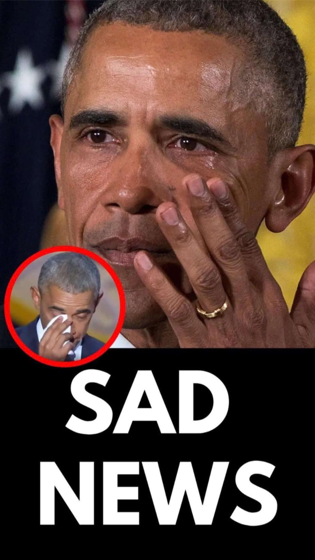 The only seven times Barack Obama shed tears during his eight years in office as US president